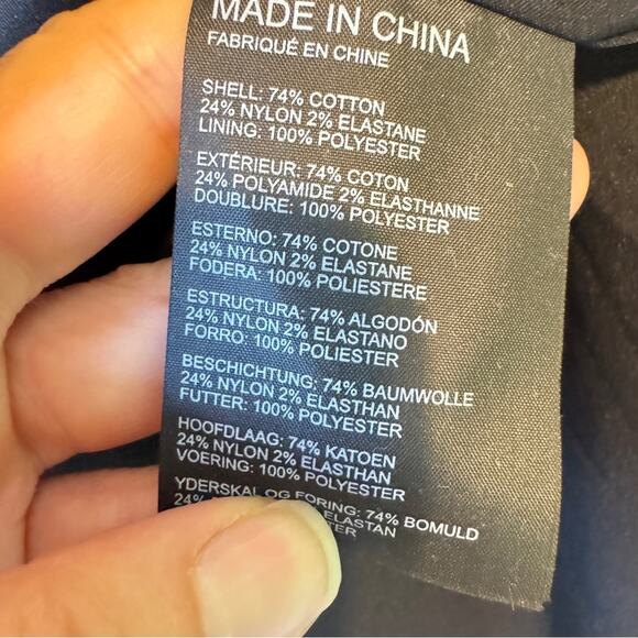 Club Monaco Black Babydoll Mini Dress Womens 6 Whimsigoth Coquette Sleeveless - Picture 5 of 12